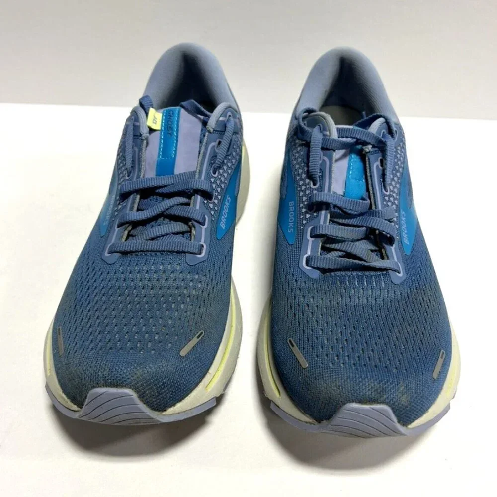 Brooks Womens Ghost 14 Running Shoe Blue Size 10 M